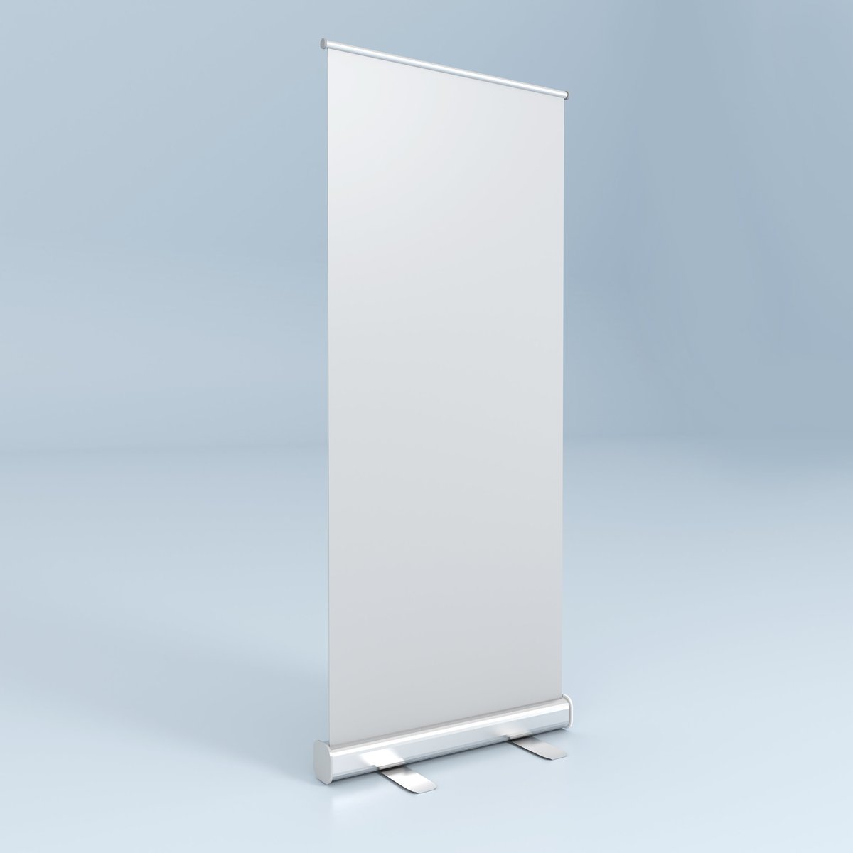 Roll up banner display