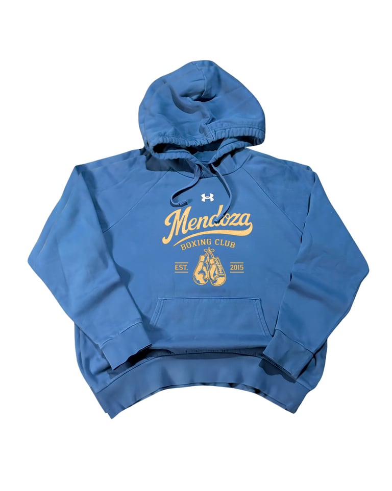 Blue Under Armour Mendoza Boxing Club hoodie