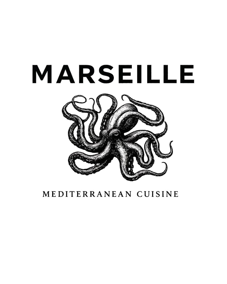 Marseille restaurant logo